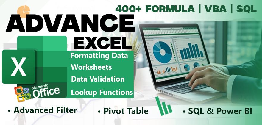 Certificate in Advance Excel with AI